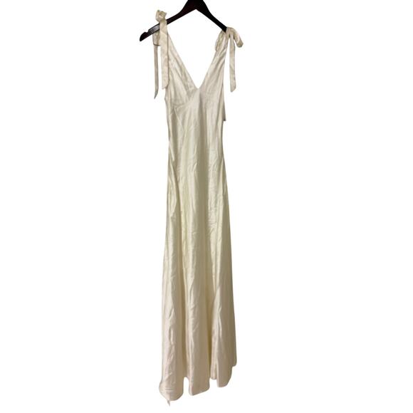 New Reformation Pernille Silk Dress - Picture 3 of 6